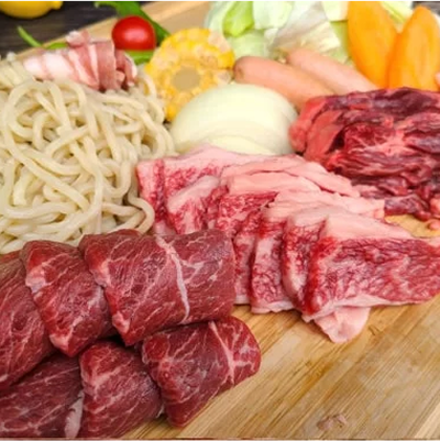 BBQ食材セットの写真