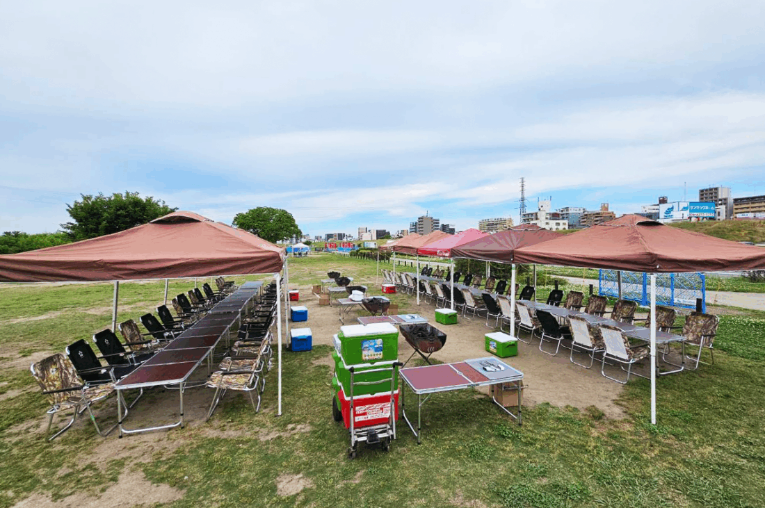 【大阪】淀川バーベキューの最新ガイド！西中島地区のレンタル・予約・料金