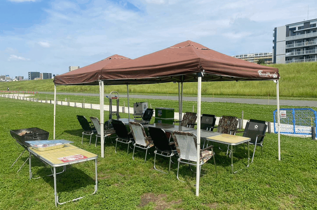 淀川河川公園西中島地区バーベキュー広場の口コミ！予約・料金・手ぶら情報